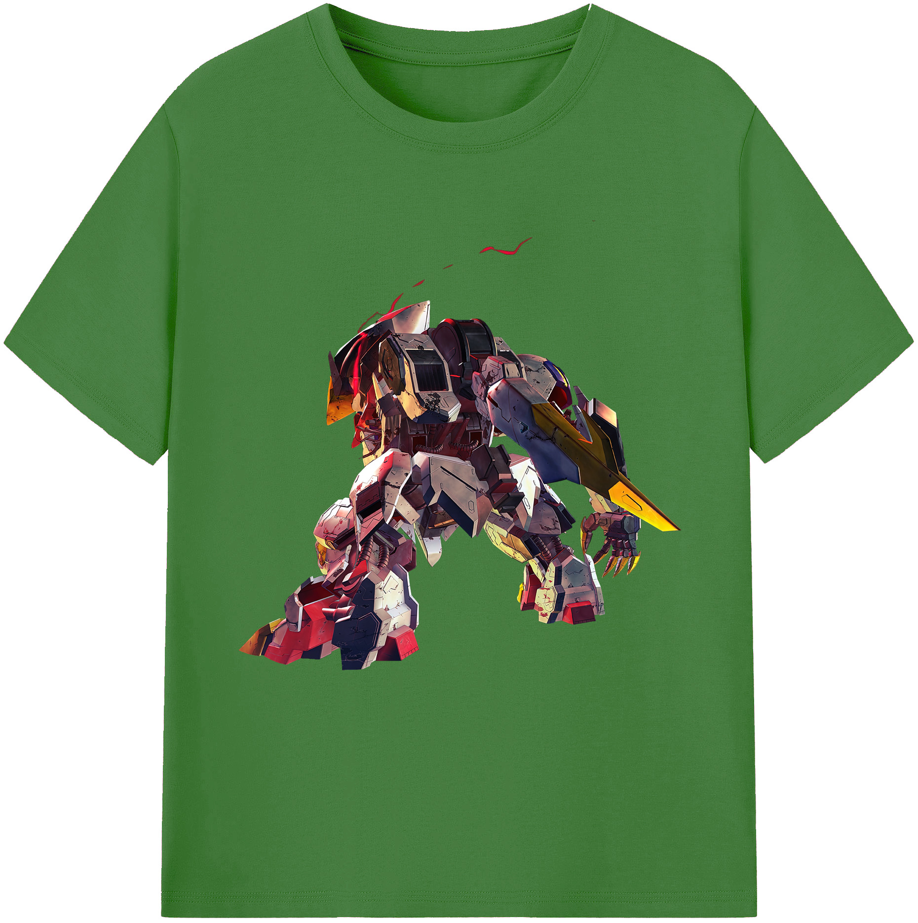 （画像用） 機動戦士ガンダム Mobile Suit Gundam レディースカジュアルプリントTシャツ（綿100％）
